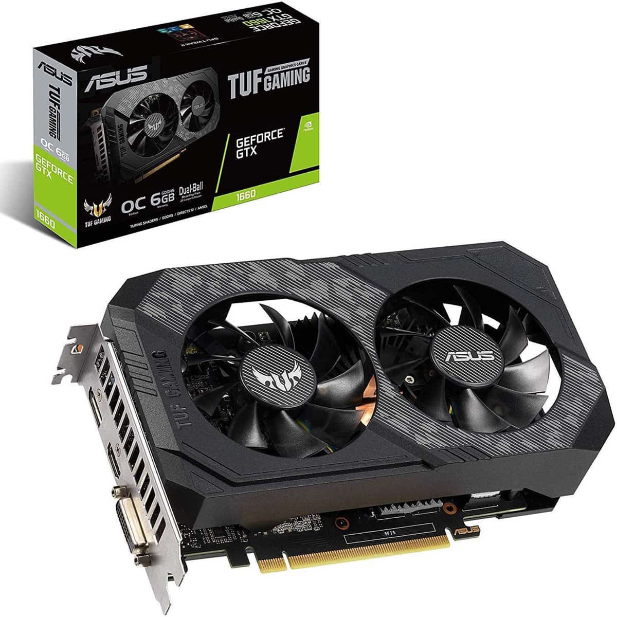 Buy ASUS GEFORCE TUF GTX 1660 O6G At Cheapest Price In India