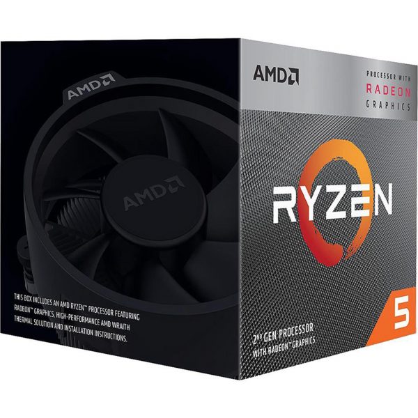 AMD RYZEN 5 3400G 3.7GHz (Upto 4