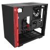 NZXT H210 BLACK RED-2