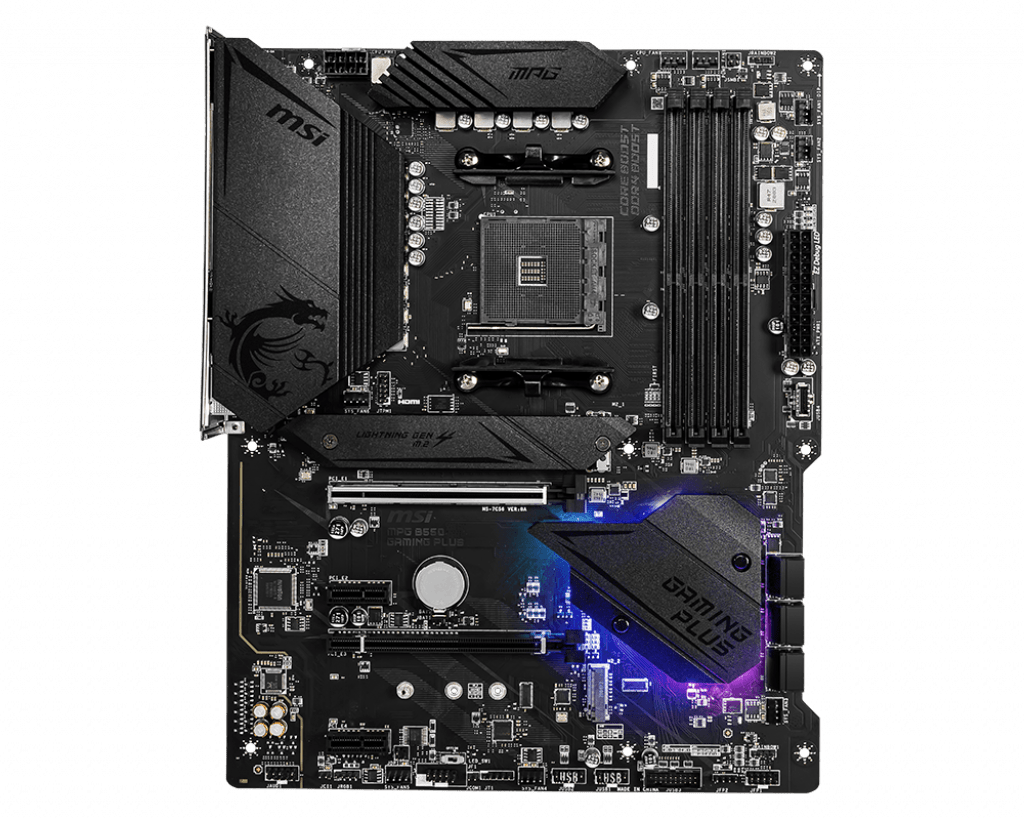 MSI MPG B550 Gaming Plus Motherboard At Lowest Price
