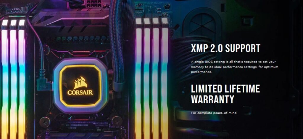 CORSAIR VENGEANCE RGB PRO 8GB DDR4 3200MHz-overview-2