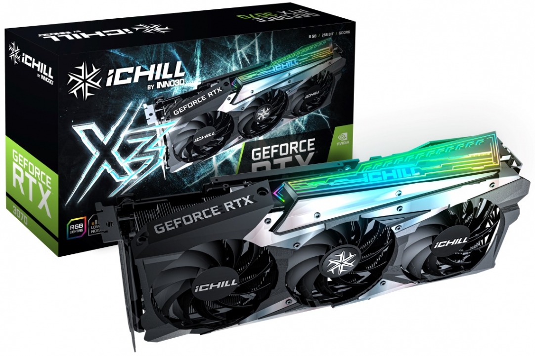 INNO3D GEFORCE RTX 3070 ICHILL X3 At Lowest Price