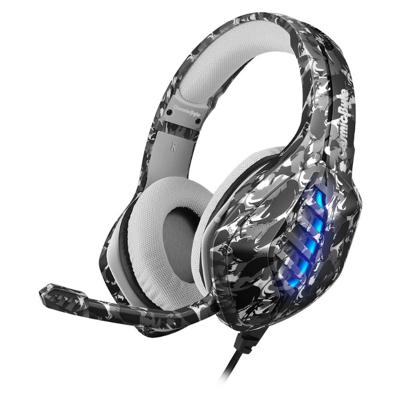 Cosmic Byte GS430 Camo Black Headphone 