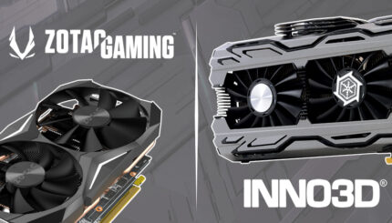 Zotac Inno3d Gaming Graphics Cards