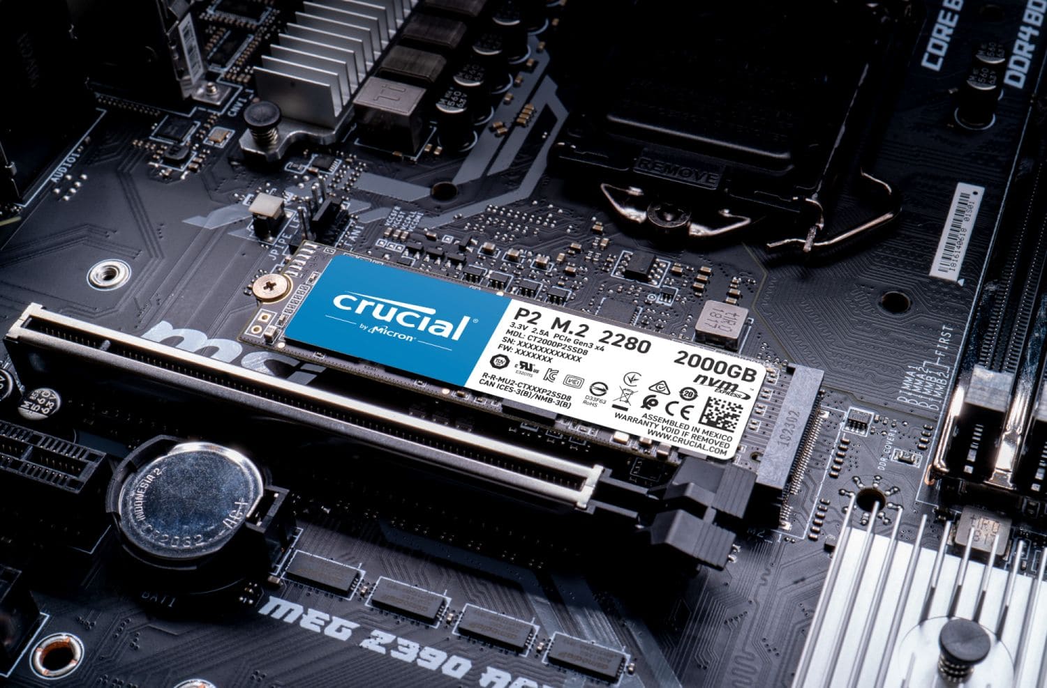CRUCIAL P2 1TB NVMe