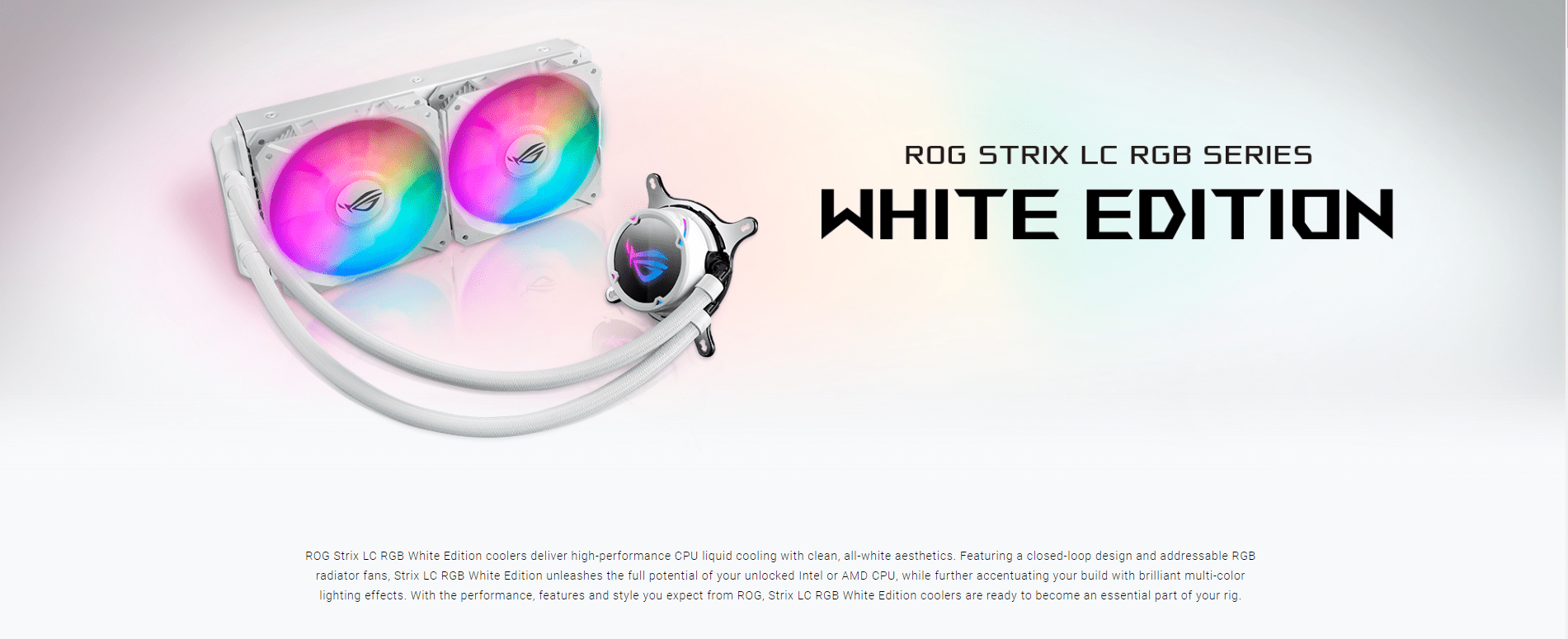 ROG STRIX LC 240 RGB WHITE EDITION (1)