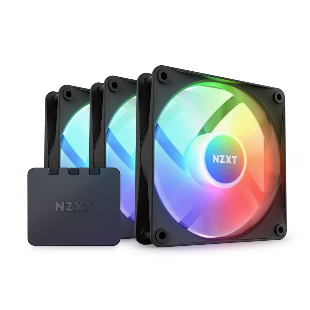 NZXT F120 RGB BLACK CORE TRIPLE PACK