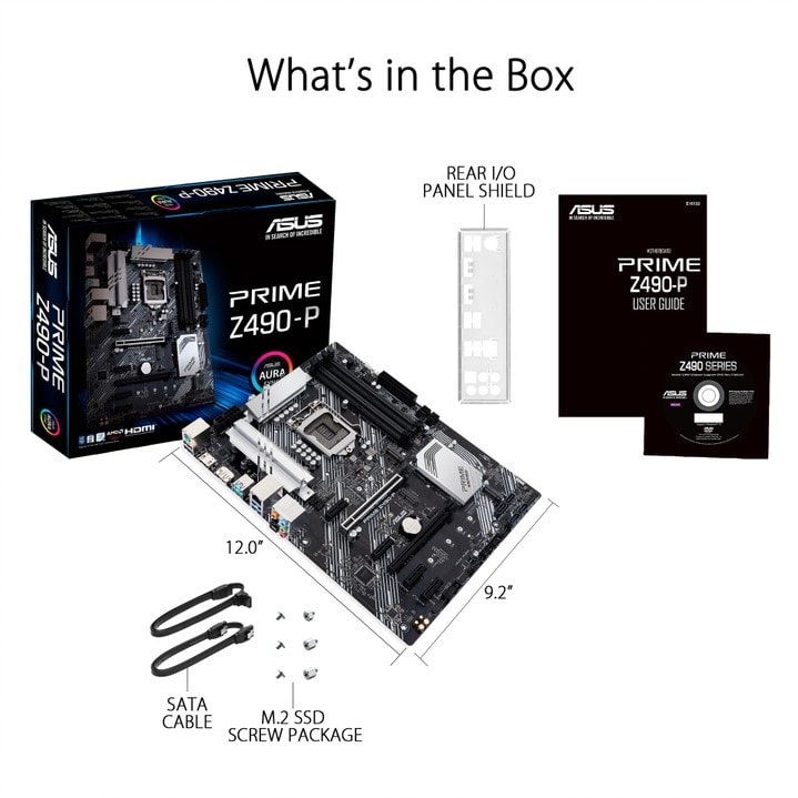 ASUS PRIME Z490-P Intel Motherboard At Lowest Price In India